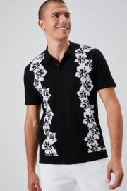  Floral Pattern Polo Shirt at Forever 21