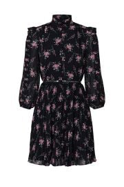 Floral Pleated Dress by ML Monique Lhuillier at Rent The Runway