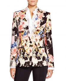 Floral Print Blazer by Basler at Bloomingdales