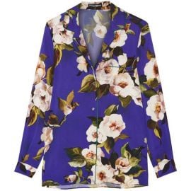 Floral Print Blouse by Dolce & Gabbana at Farfetch