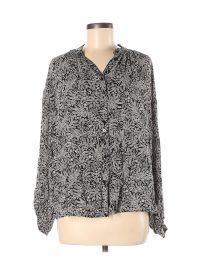 Floral Print Blouse by H&M at Thred Up