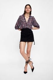 Floral Print Blouse by Zara at Zara