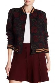 Floral Print Bomber Jacket at Nordstrom Rack