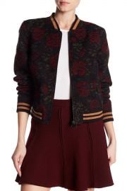 Floral Print Bomber Jacket by Sanctuary at Nordstrom Rack