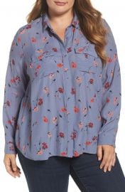 Floral Print Button Down Shirt at Lucky Brand