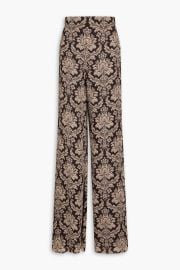 Floral Print Chiffon Wide Leg Pants at The Outnet