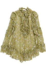 Floral Print Dress by Zimmermann at Zimmermann