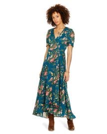 Floral Print Gauze Wrap Dress at Ralph Lauren