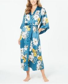 Floral-Print Kimono Robe at Macys