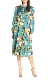 WornOnTV: Margaret’s green floral keyhole dress on Filthy Rich | Kim ...