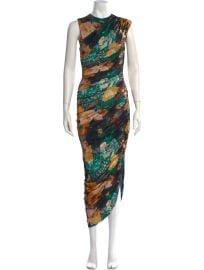 Floral Print Midi Length Dress w/ Tags at The Real Real