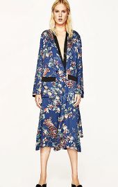 Floral Print Robe by Zara at Zara