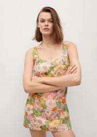 Floral Print Romper at Mango