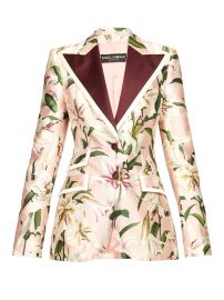 Floral-Print Shantung Blazer by Dolce  Gabbana at Matches