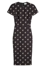 Floral-Print Sheath Dress by Victoria Beckham worn by Sunny Hostin on The View at Stylebop