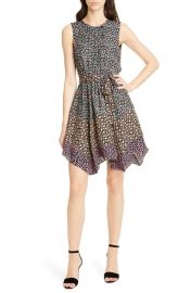 Floral Print Silk Dress at Nordstrom Rack