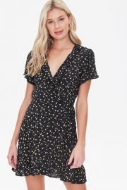 Floral Print Wrap Dress at Forever 21