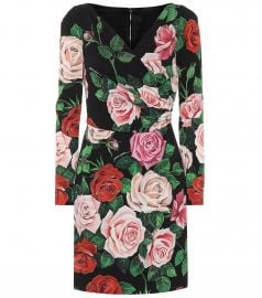 Floral Print Wrap Dress by Dolce  Gabbana at Mytheresa