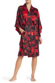 Floral Print Wrap Robe at Nordstrom Rack