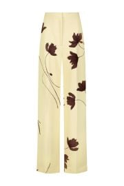 Floral Printed Crepe Molly Pant in Sunlight amp Cocoa Over The Moon at Over The Moon