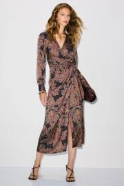 Floral Printed Eliza Dress by MISA Los Angeles Rent the Runway at Rent the Runway