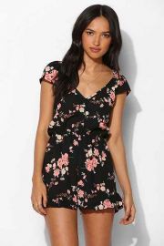 Floral Romper at Urban Outfitters