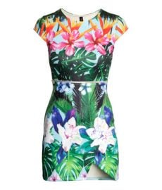 Floral Scuba Dress at H&M