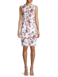 Floral Sheath Dress at Saks Off 5th