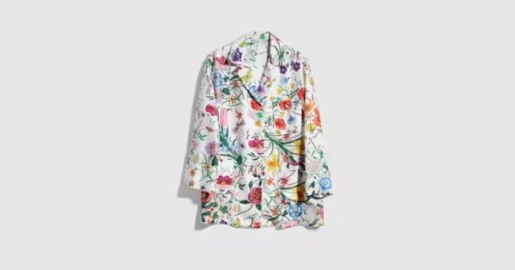 Floral Shirt at Gucci