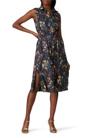 Floral Shirt Dress by Adam Lippes Collective for 60 at Rent the Runway