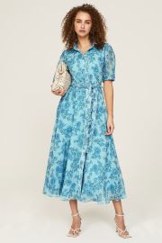 Floral Shirt Dress by Derek Lam Collective for 60 Rent the Runway at Rent the Runway