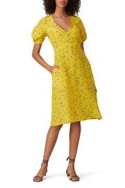 Floral Short Sleeve Dress by Rochas at Rent The Runway