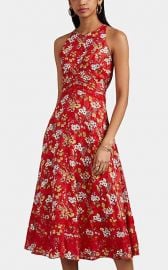 Floral Silk-Blend Jacquard Midi Dress by Derek Lam 10 Crosby at Barneys