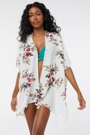 Floral Swim Cover Up with Tassels Ardene at Ardene