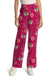 Floral Tailored Wide Leg Pants by Scotch & Soda at Nordstrom Rack