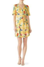 Floral V-Neck Wrap Dress by Alexia Admor for 35 Rent the Runway at Rent the Runway