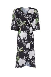 Floral Wrap Around Dress by LoboRosa at Rent The Runway