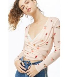 Floral Wrap Top by Forever 21 at Forever 21