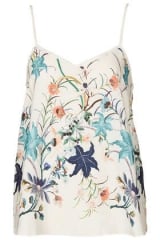 Floral cami at Topshop