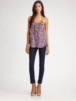 Floral camisole by Rebecca Taylor at Saks Fifth Avenue