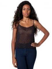 Floral chiffon camisole by American Apparel at Amazon