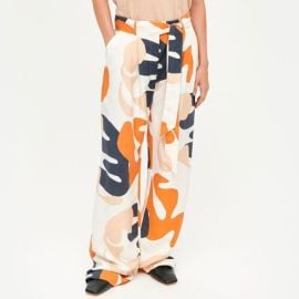 Floral colorful and fun trousers by Marimekko - Marimekko at Marimekko