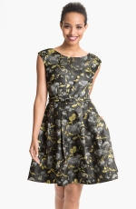 Floral flared dress by Eliza J  at Nordstrom