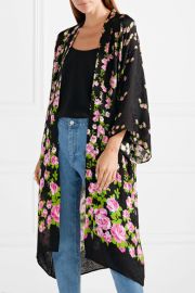 Floral-jacquard robe by Gucci at Net A Porter