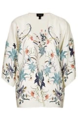 Floral kimono at Topshop