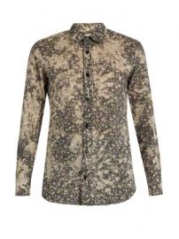 Floral-print cotton-batiste shirt at Matches