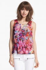 Floral print crossover top by Hinge at Nordstrom at Nordstrom