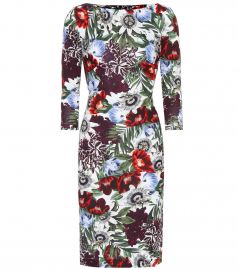 Floral-printed dress at Mytheresa