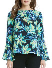 Floral top at Lord & Taylor