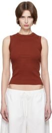 Flore Flore Esme Tank in Syrah at ssense